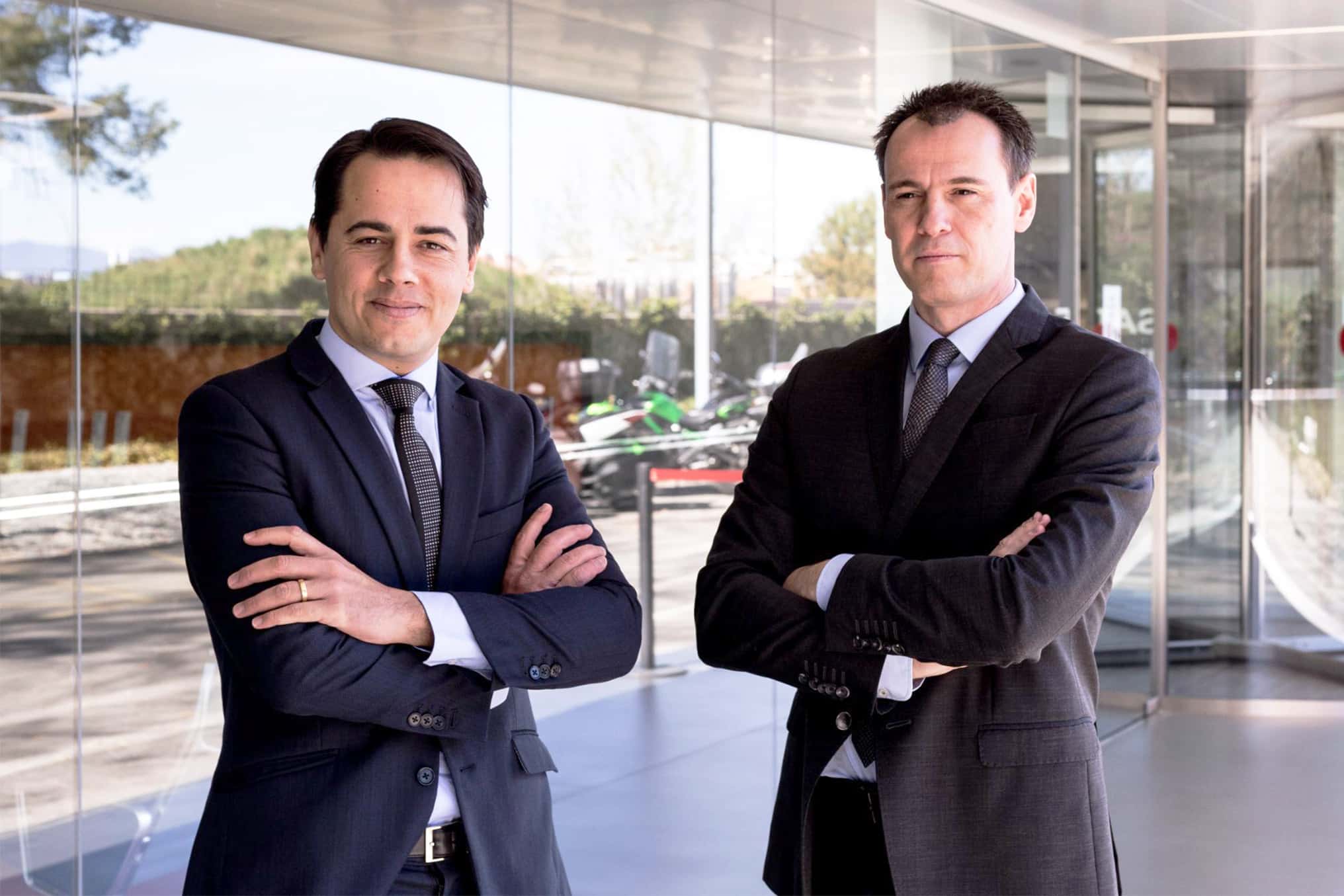 Miquel Àngel Bonachera and Sergi Audivert from AB-BIOTICS
